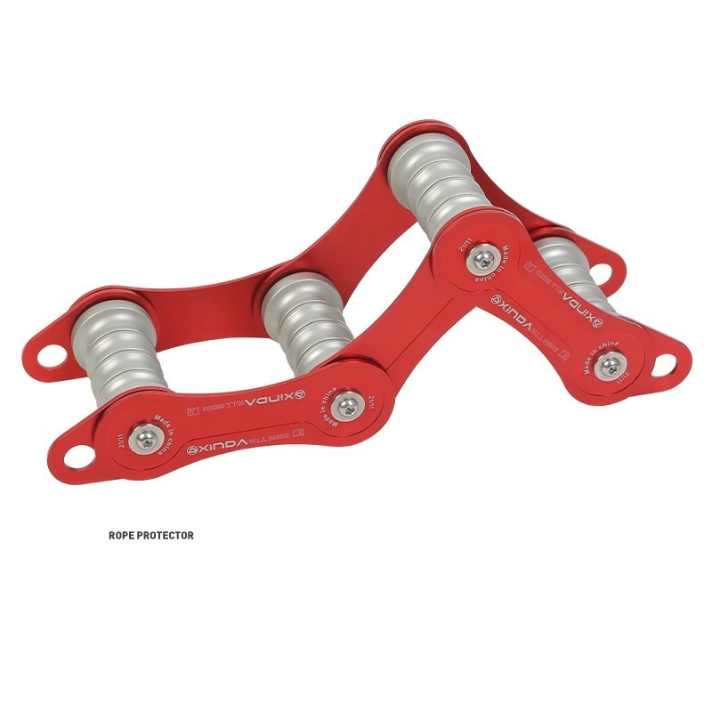 Climbing rope roller