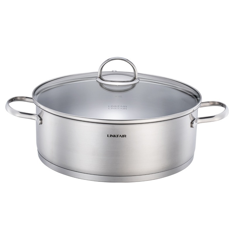 Stainless steel soup pot
