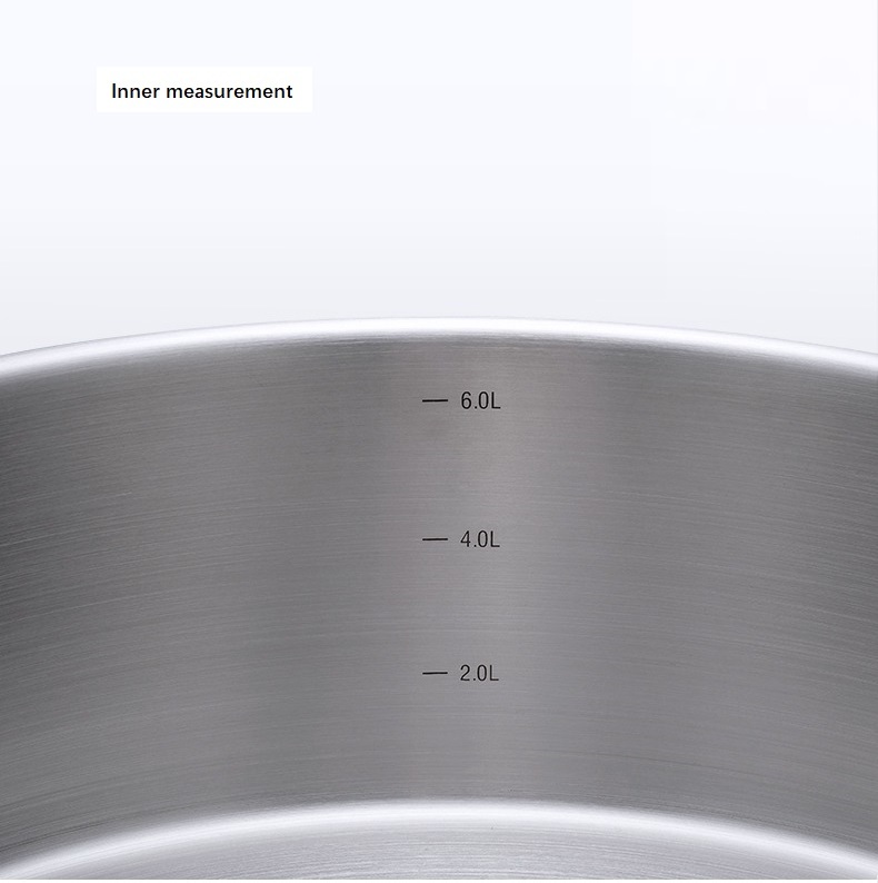 Stainless steel soup pot