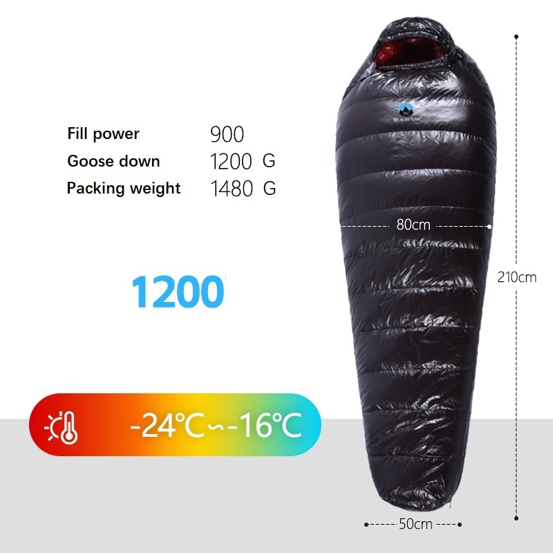 goose down sleep bag plus