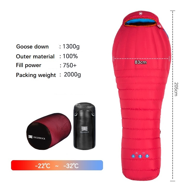 goose down sleep bag