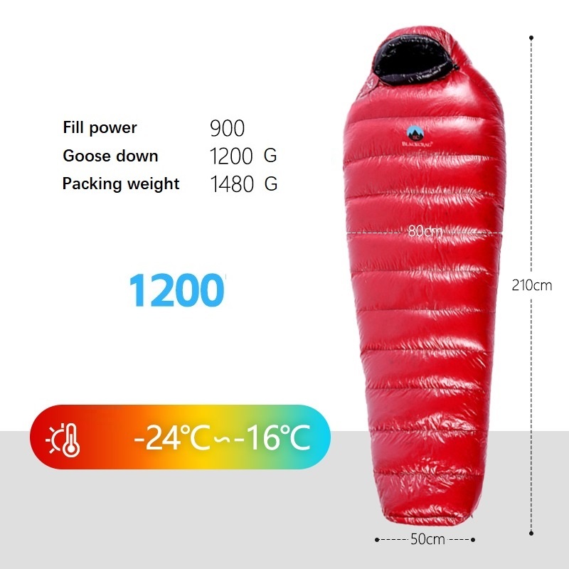 goose down sleep bag plus