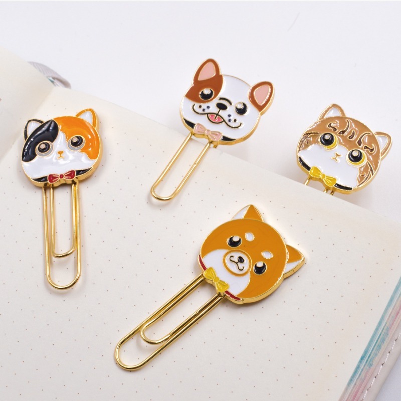 soft enamel paper clip