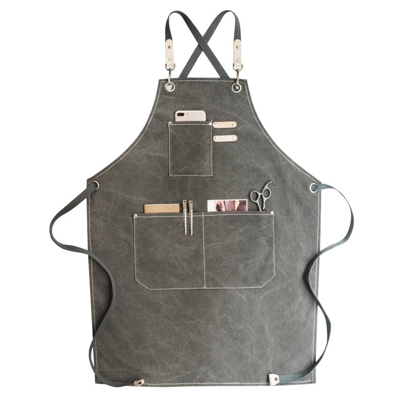 Custom luxury hotel restaruant apron