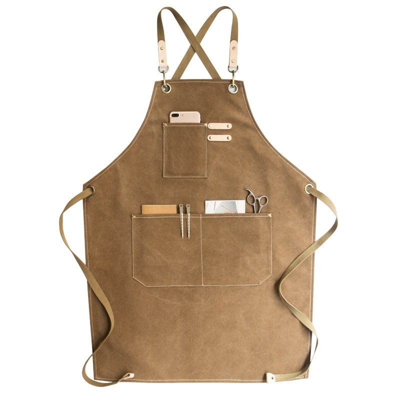 Custom luxury hotel restaruant apron