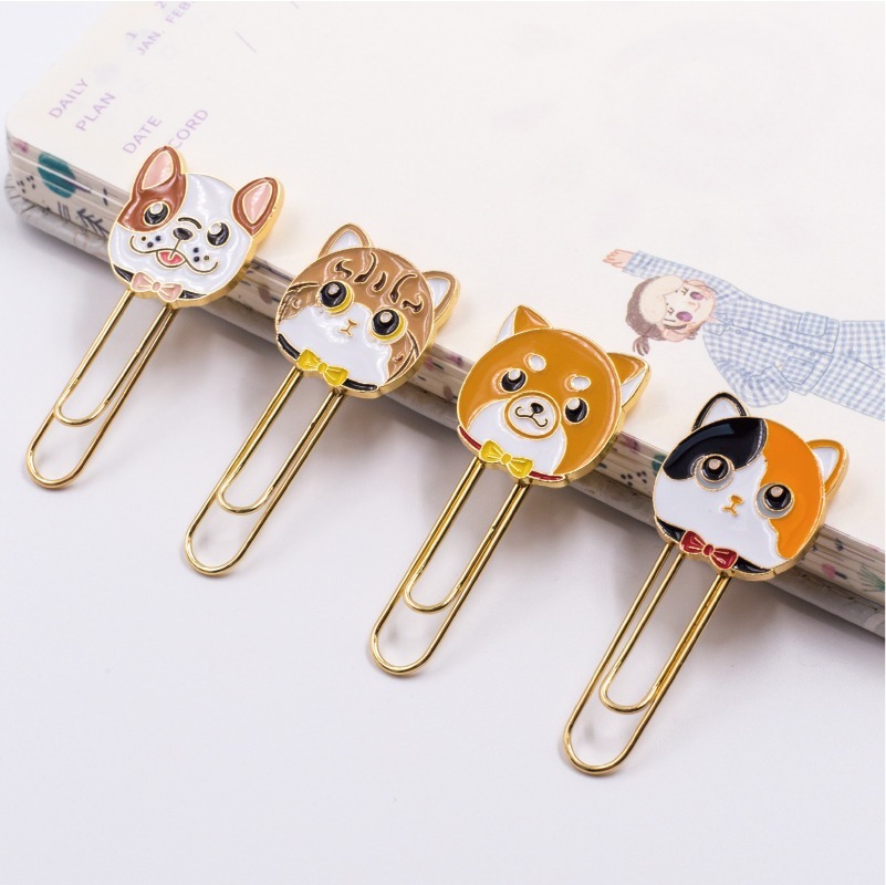 soft enamel paper clip