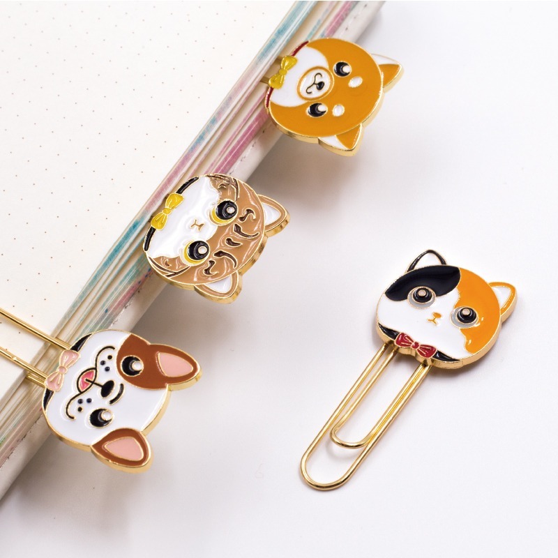 soft enamel paper clip