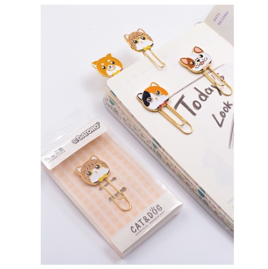 soft enamel paper clip