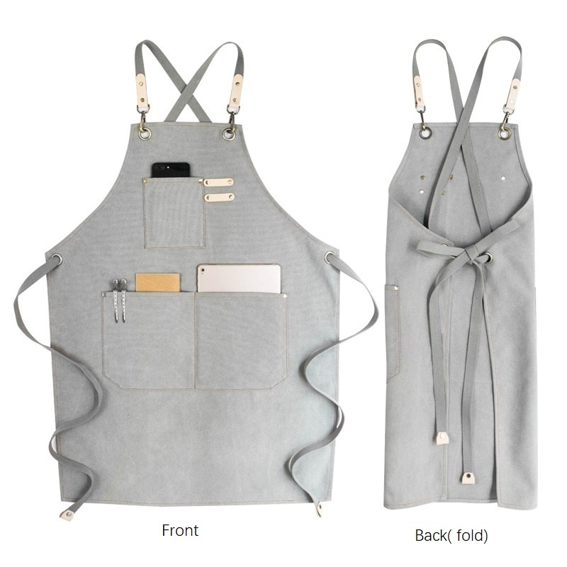 Custom luxury hotel restaruant apron