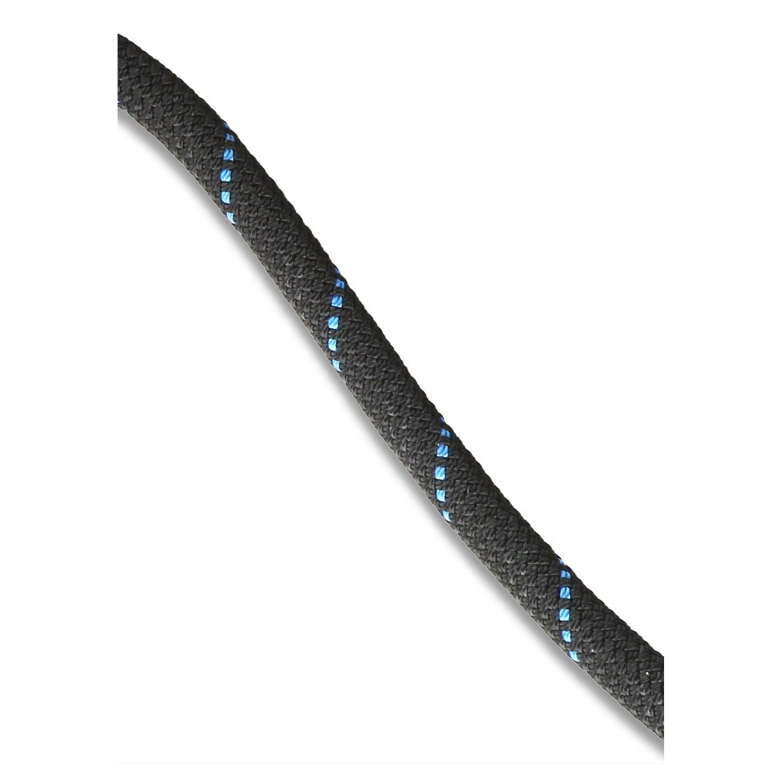 Adjustable dynamic climbing rope