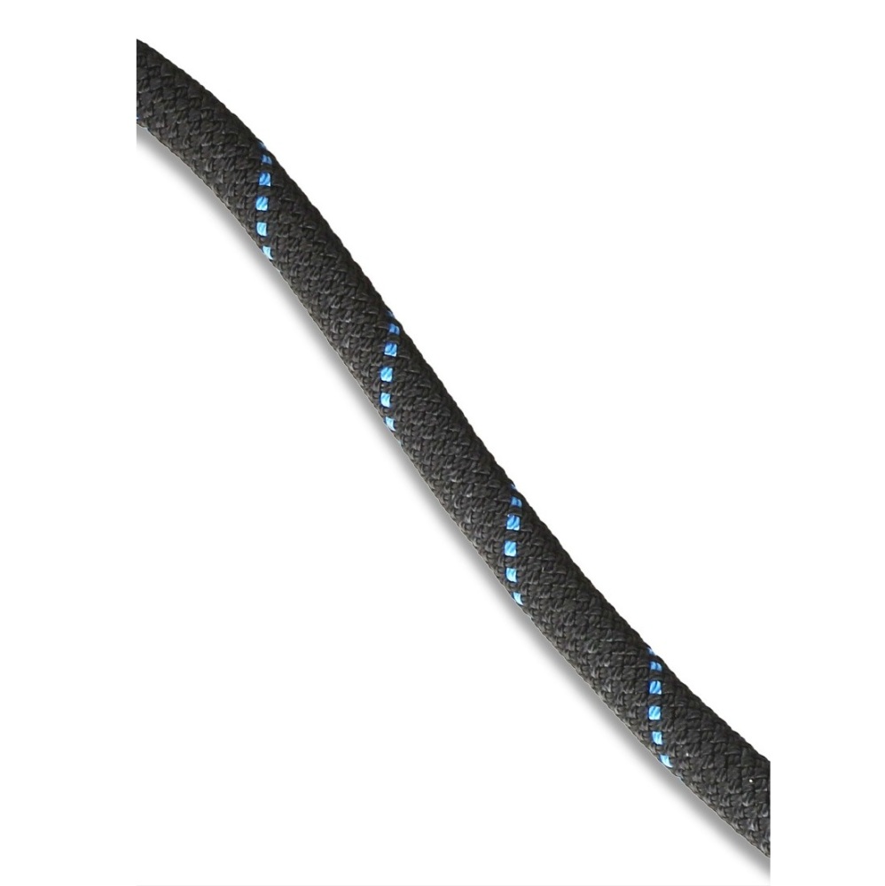 Adjustable dynamic climbing rope