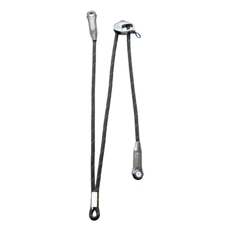 Adjustable dynamic climbing rope