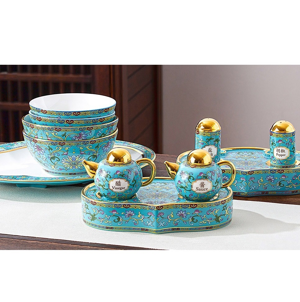 High-end porcelain dinnerware