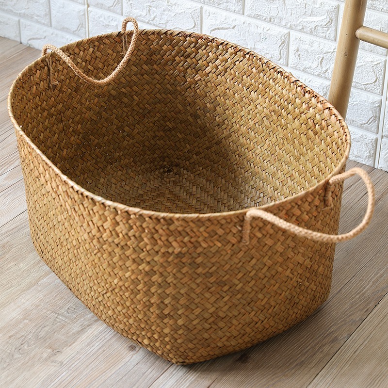 natural  water hyacint basket