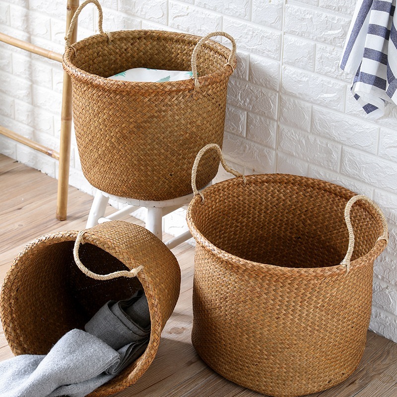 Earred  hyacint round basket