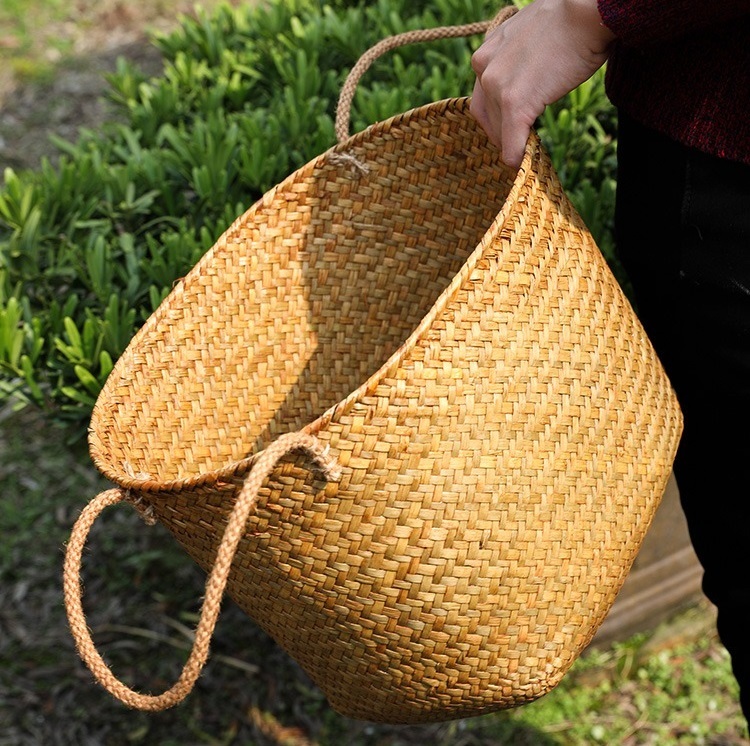 natural  water hyacint basket