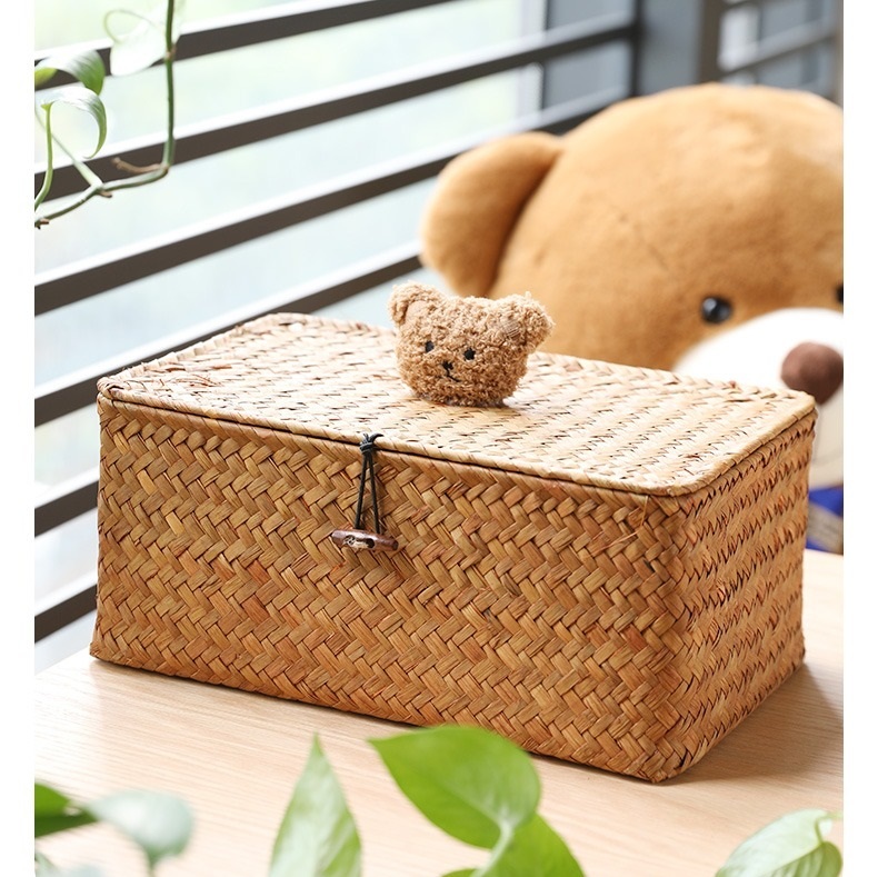 Handmade hyacint basket