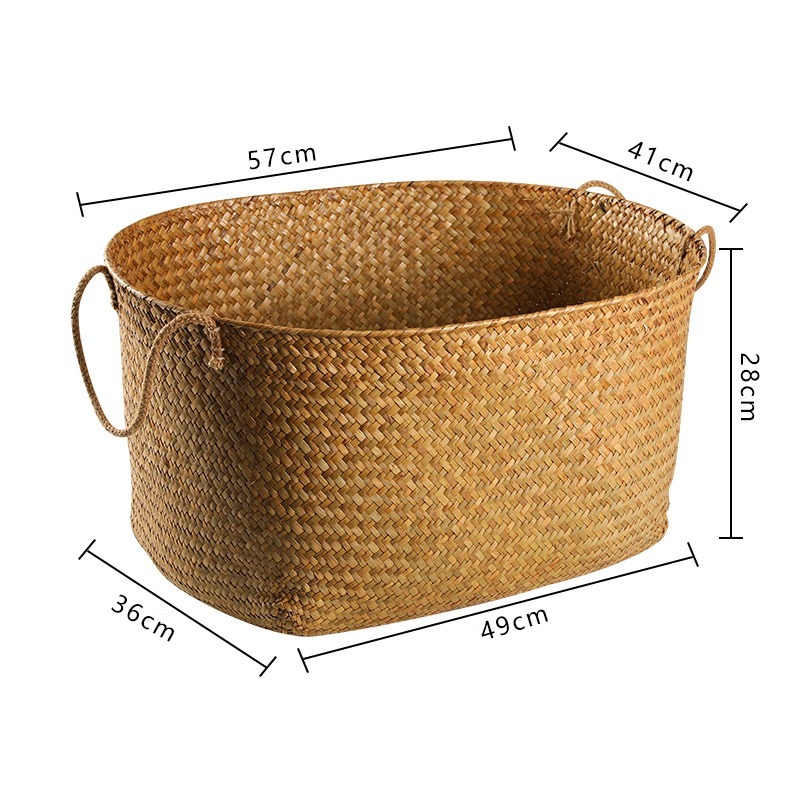 natural  water hyacint basket