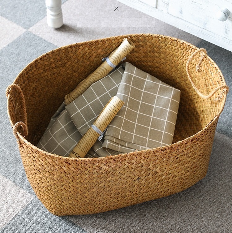 natural  water hyacint basket