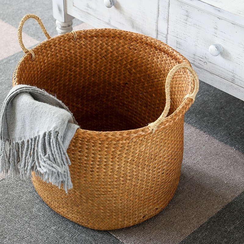 Earred  hyacint round basket