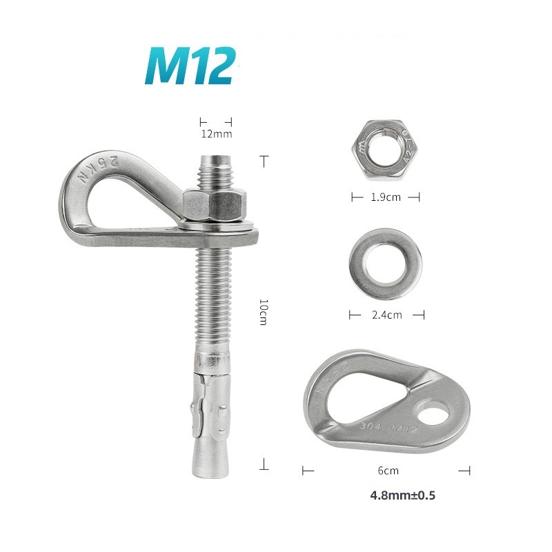 Reusable anchor 8 pcs
