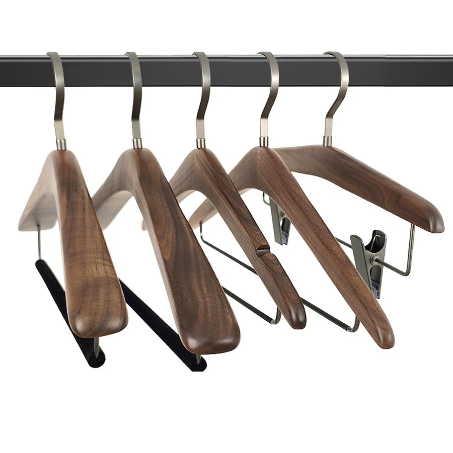 Walnut Hangers 24 PCS Pack