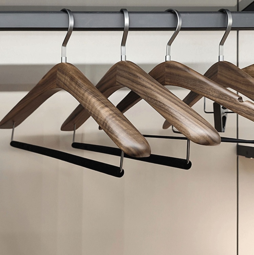 Walnut Hangers 24 PCS Pack