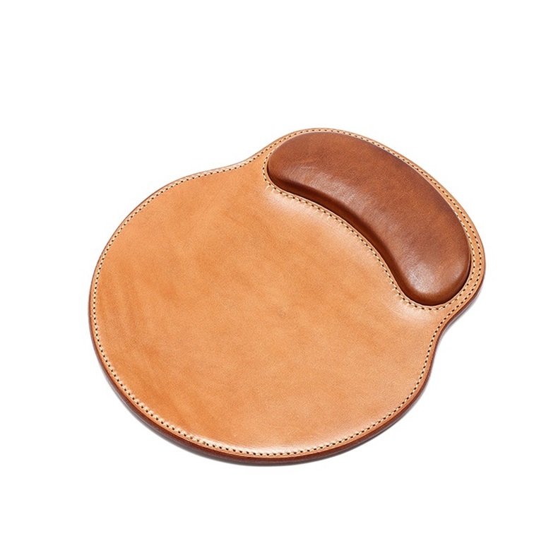 Leather mousepad wrist rest
