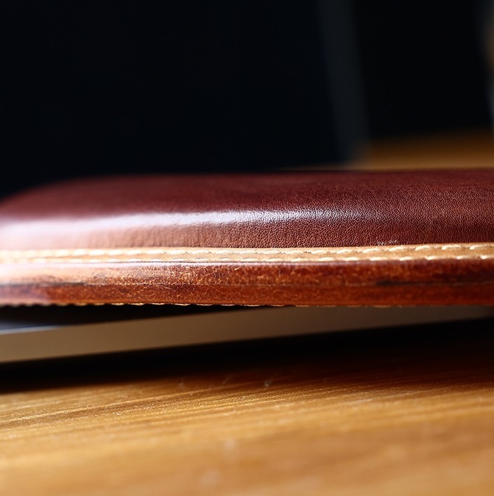 Leather mousepad wrist rest