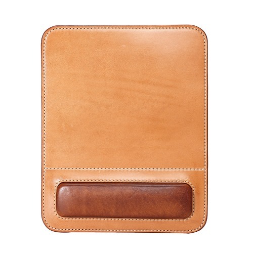 Leather mousepad wrist rest