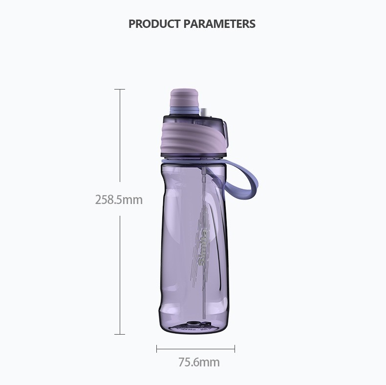 Auto-spraying outdoor tritan bottle