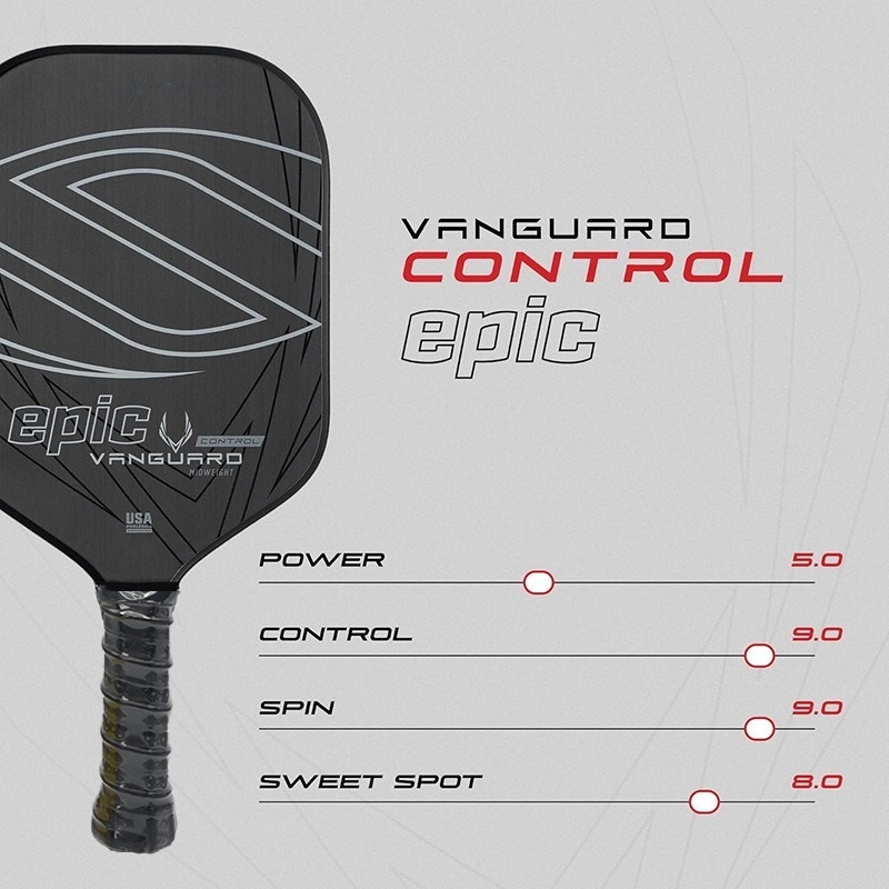 Carbon fiber pickleball paddle T700