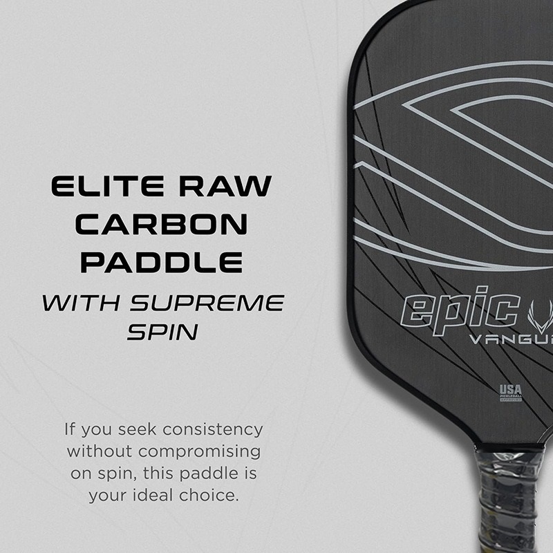 Carbon fiber pickleball paddle T700
