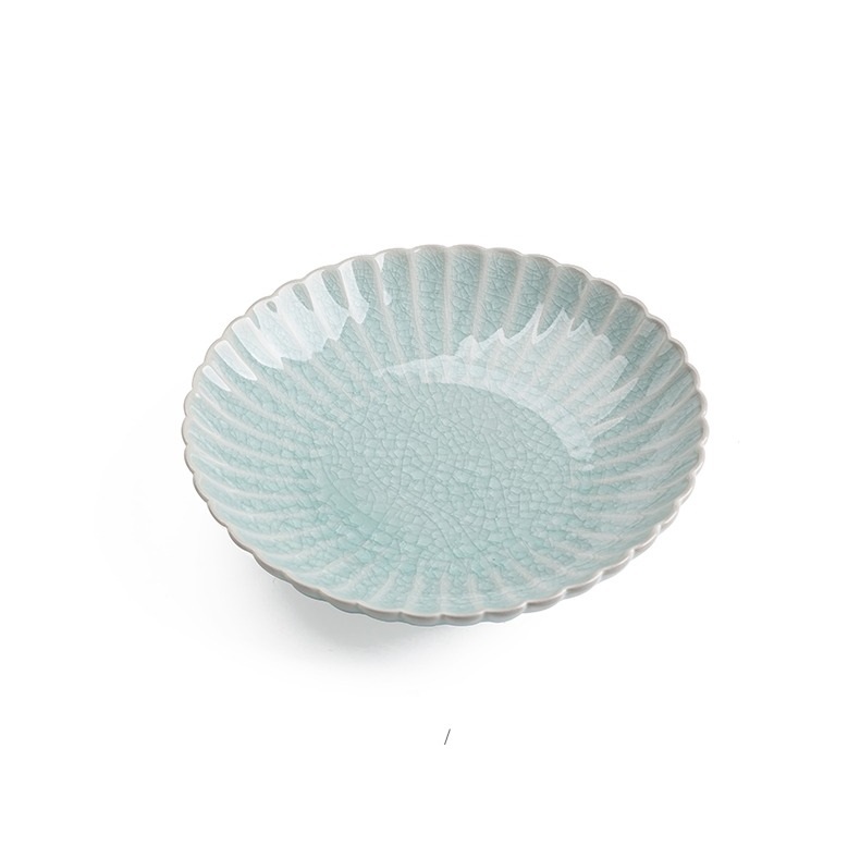 High-end banquet ceramic fruit bowl