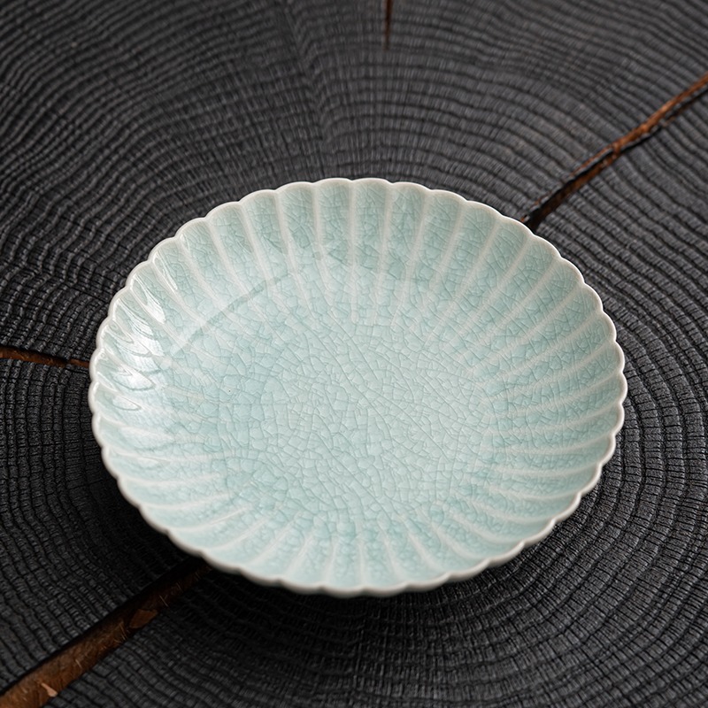 High-end banquet ceramic fruit bowl