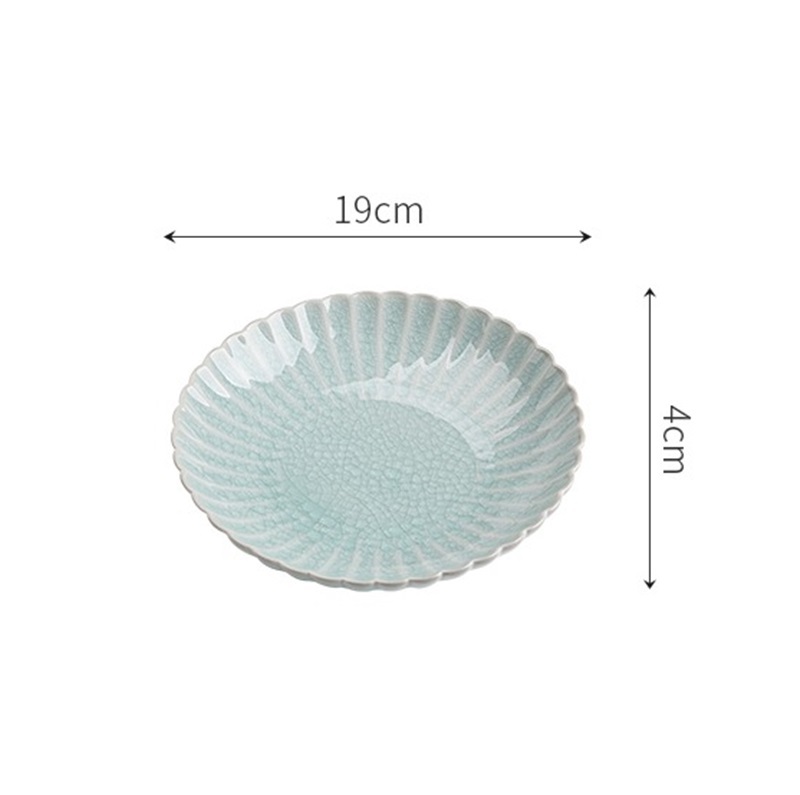 High-end banquet ceramic fruit bowl