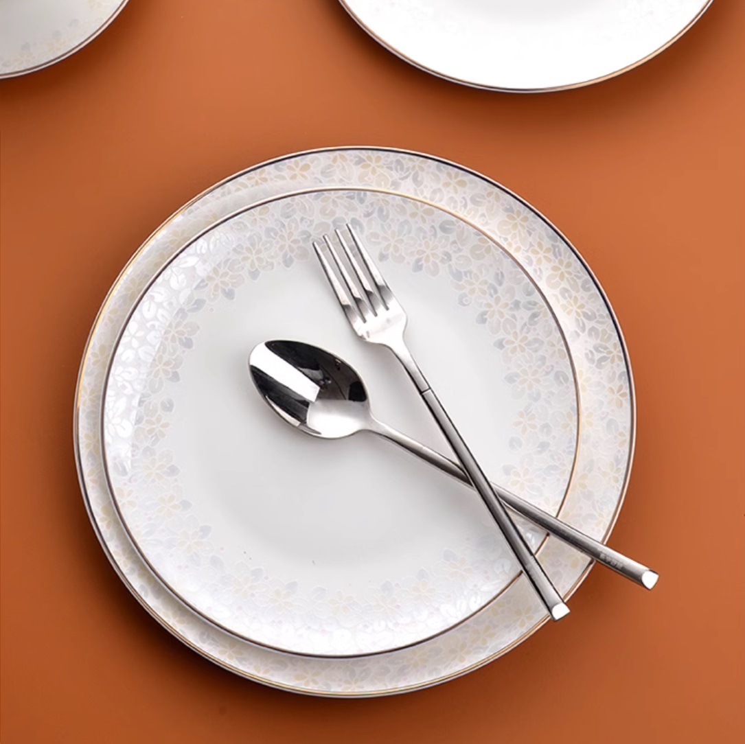 Luxury dinner plate