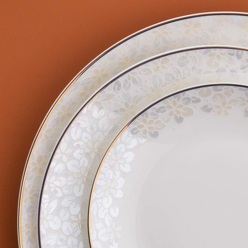 Luxury dinner plate