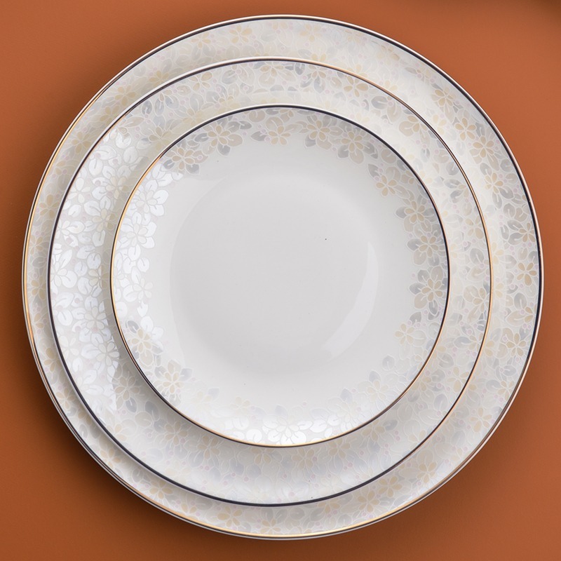 Luxury dinner plate
