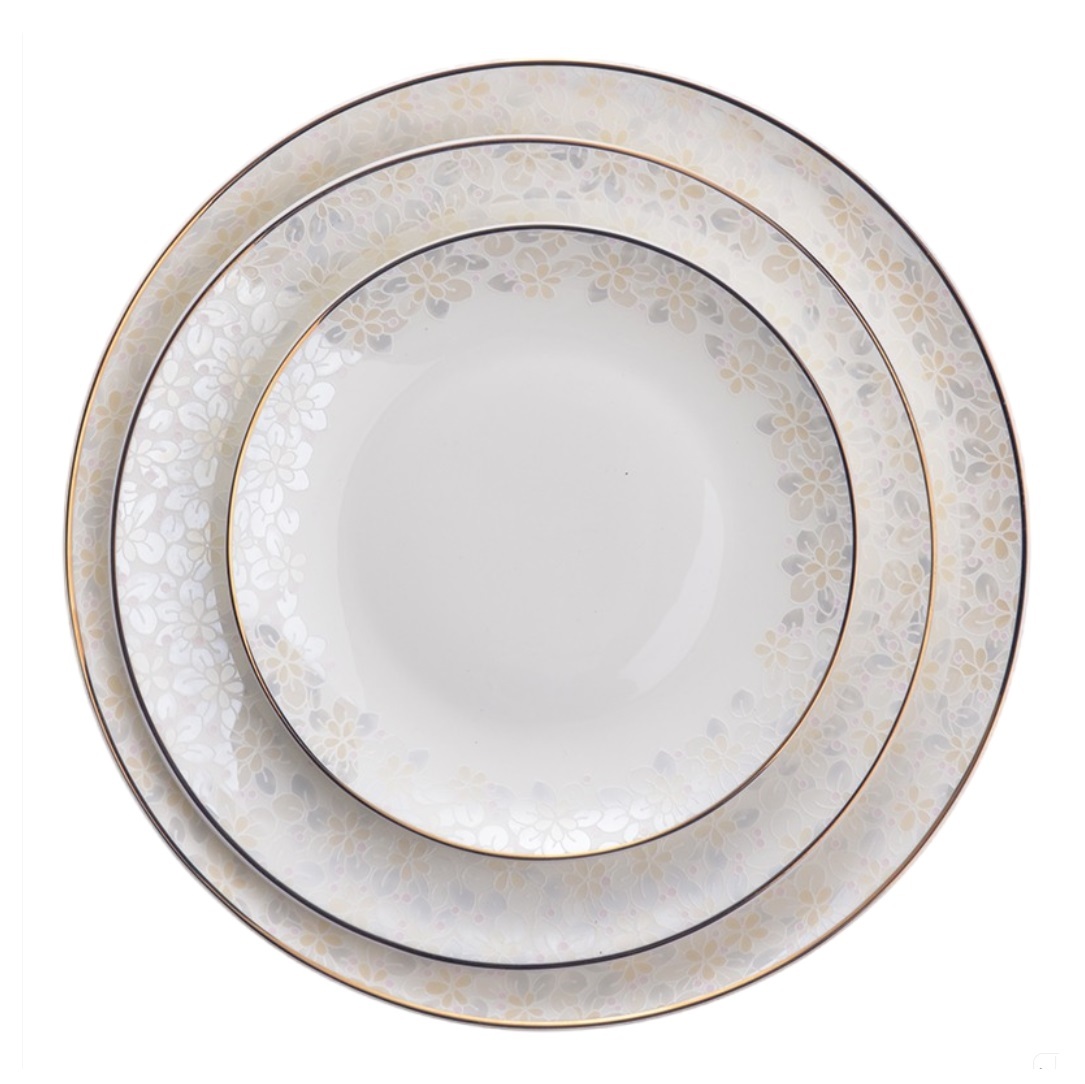 Luxury dinner plate