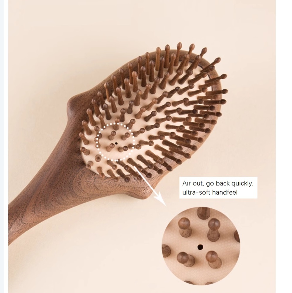 Hair massage brush