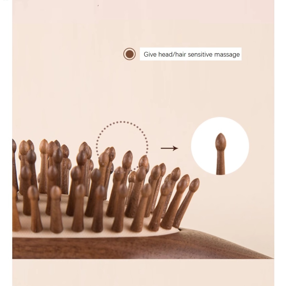 Hair massage brush