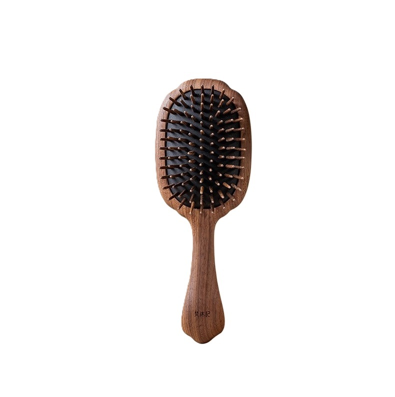 Message hair brush