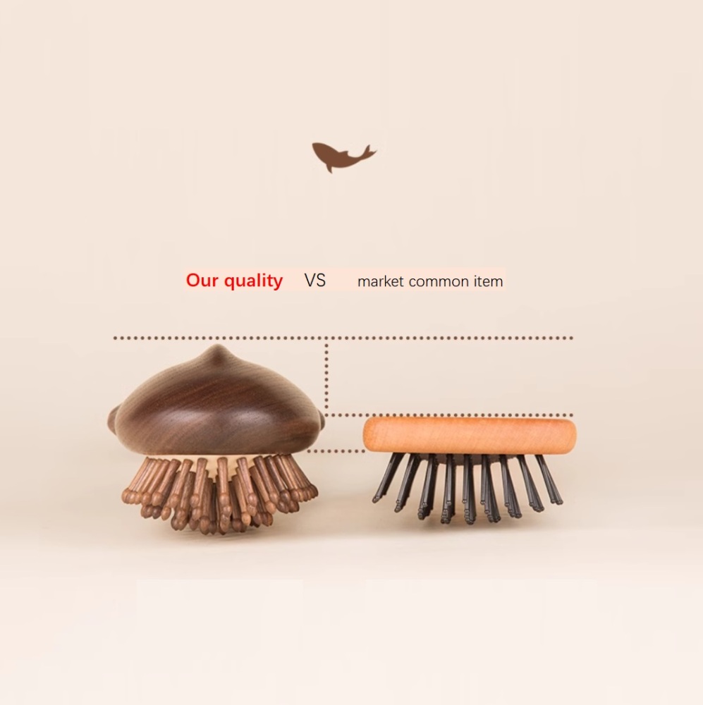 Hair massage brush
