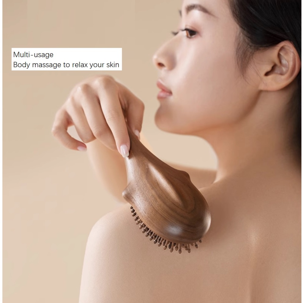 Hair massage brush