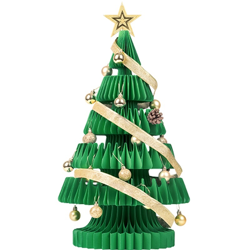 Honeycomb paper Christmas tree