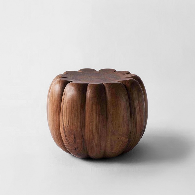 Walnut stool ornament