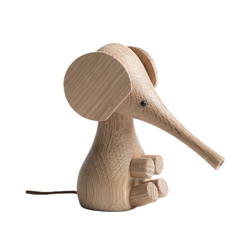 Oak wood ornament