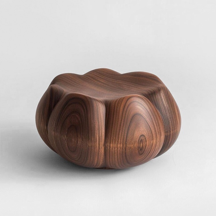 Walnut stool ornament