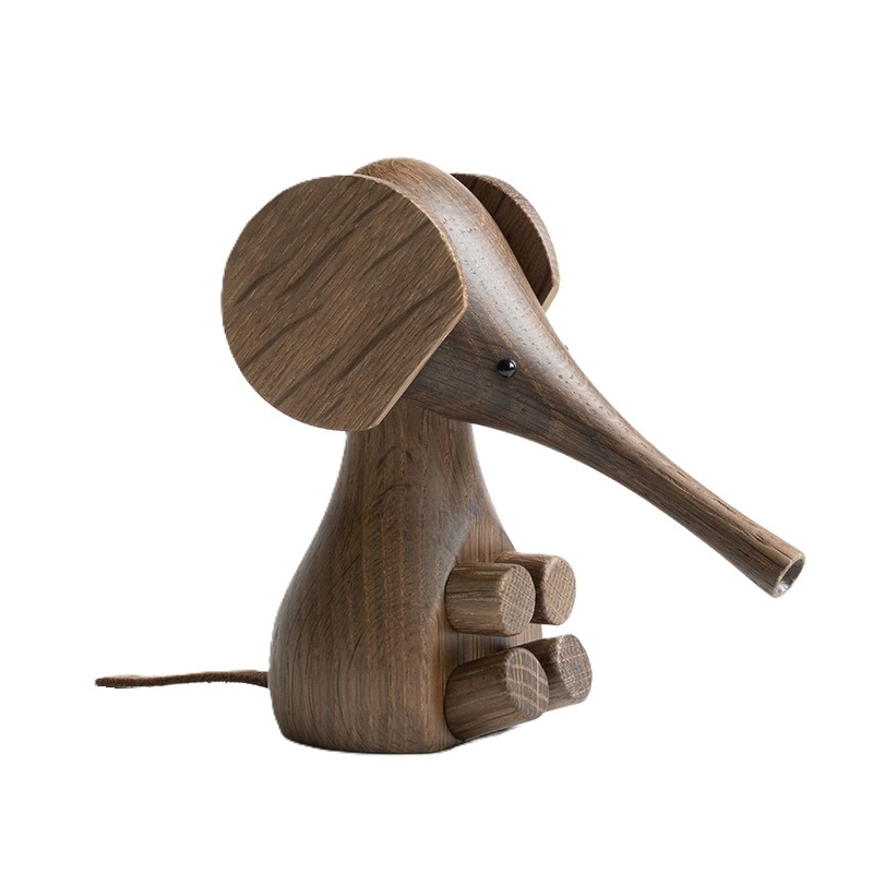 Oak wood ornament